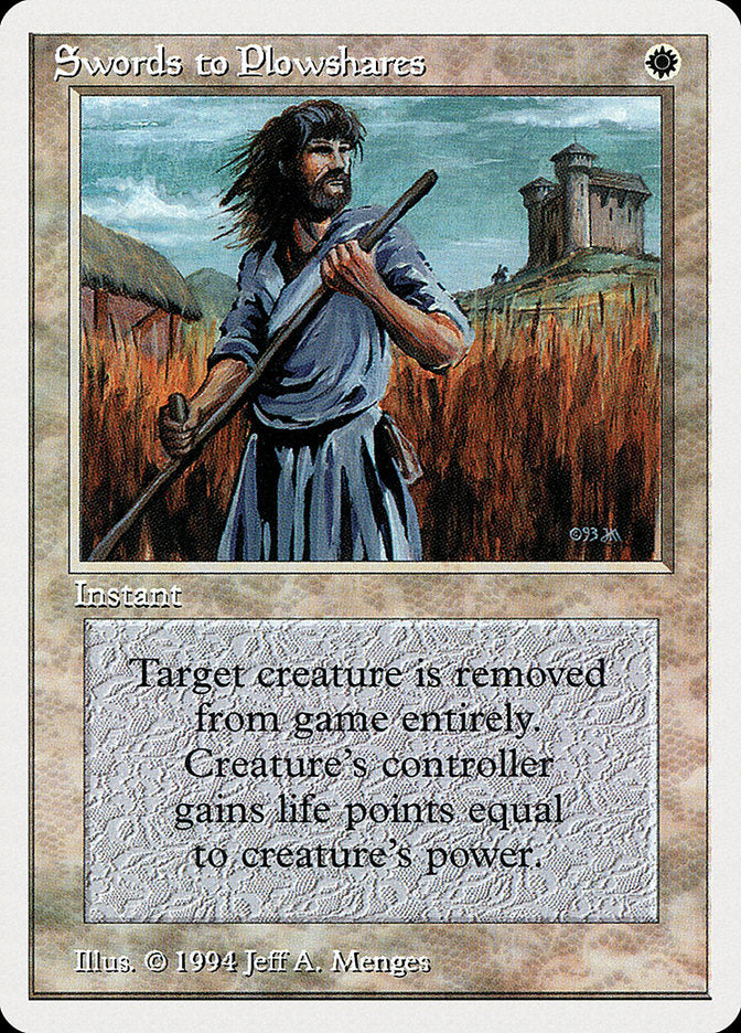 Swords to Plowshares [Summer Magic / Edgar] | The CG Realm