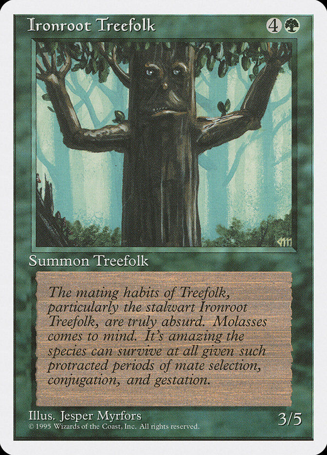 Ironroot Treefolk [Fourth Edition] | The CG Realm
