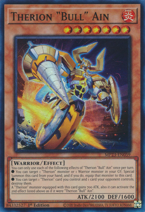Therion "Bull" Ain [MP23-EN059] Super Rare | The CG Realm