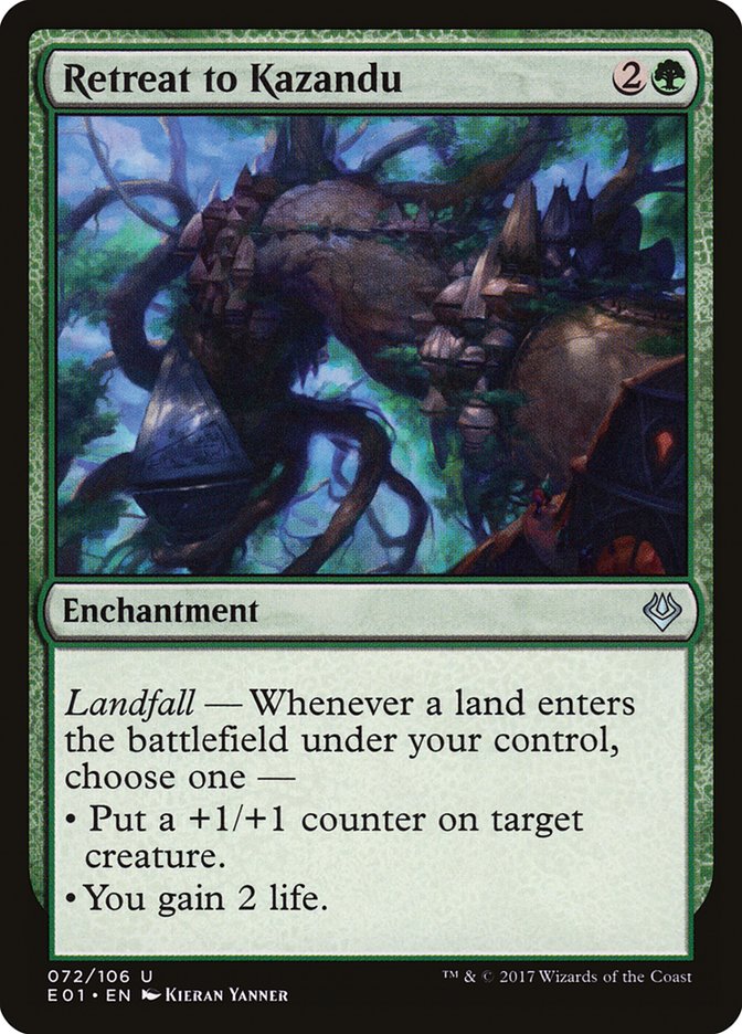Retreat to Kazandu [Archenemy: Nicol Bolas] | The CG Realm
