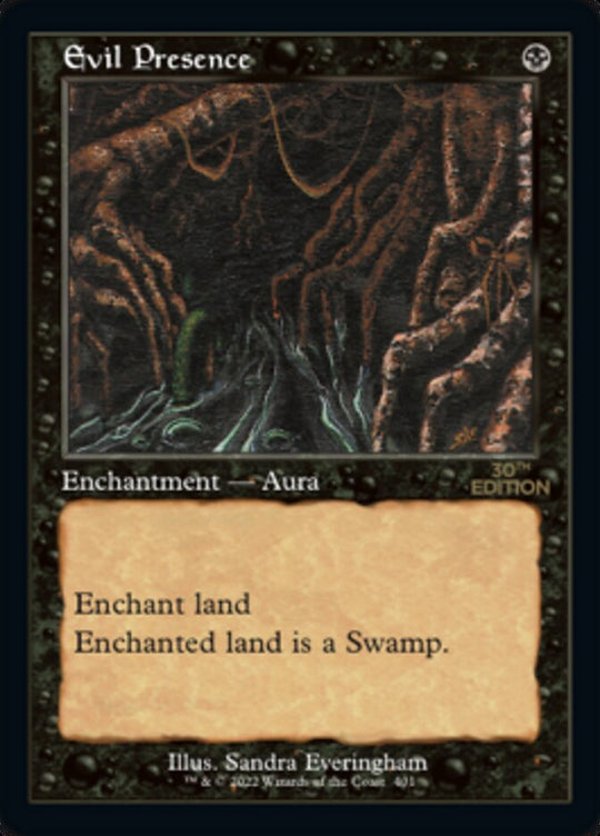 Evil Presence (Retro Frame) (30A-401) - 30th Anniversary Edition