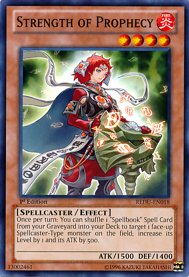 Strength of Prophecy [REDU-EN018] Common | The CG Realm