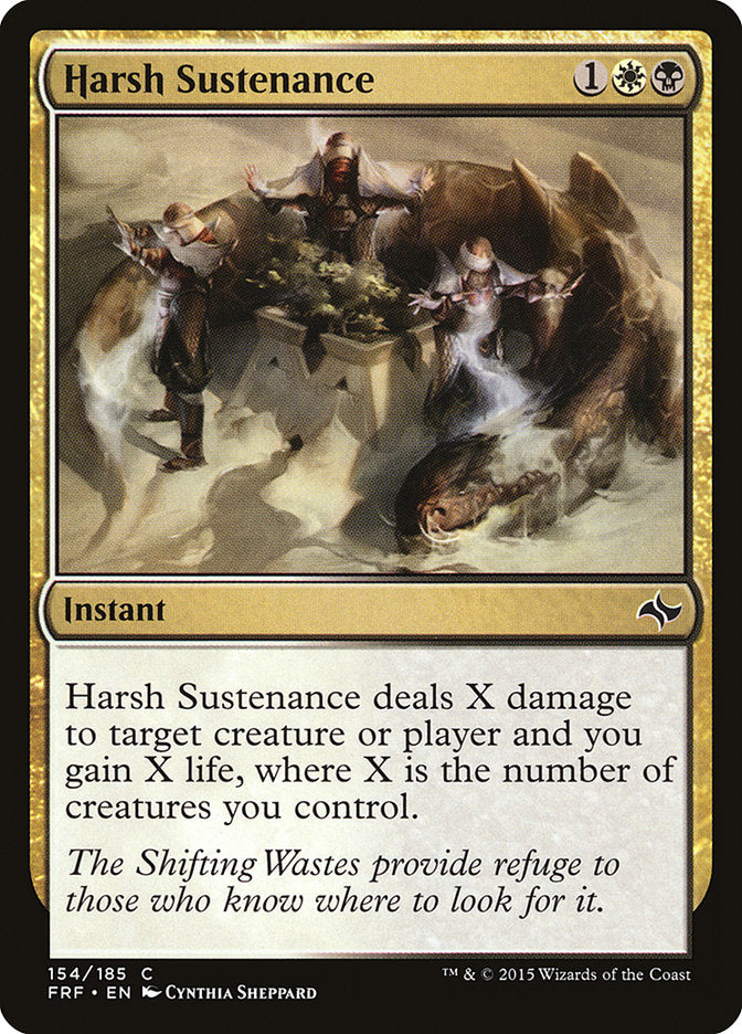 Harsh Sustenance [Fate Reforged] | The CG Realm