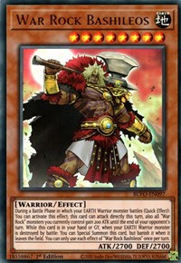 War Rock Bashileos [BLVO-EN097] Ultra Rare | The CG Realm