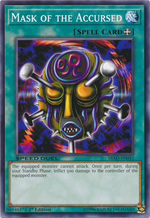 Mask of the Accursed [SBAD-EN042] Common | The CG Realm