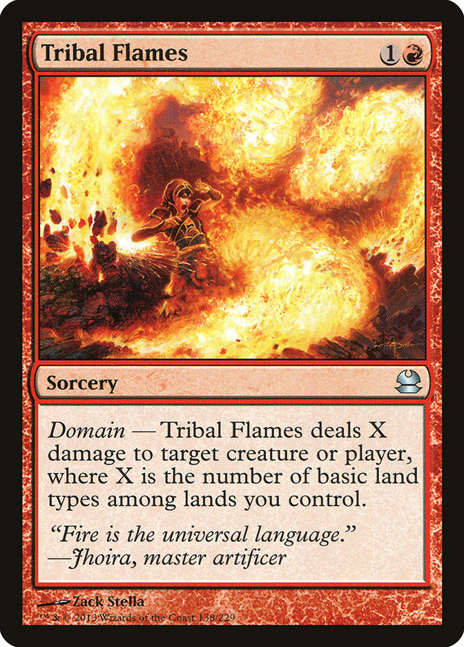 Tribal Flames [Modern Masters] | The CG Realm