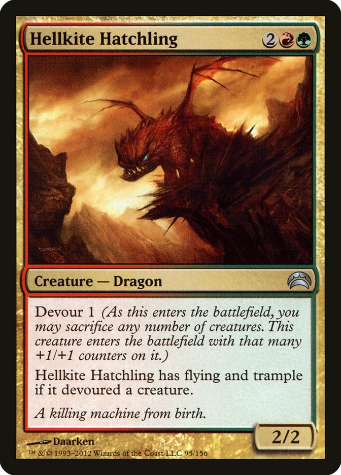 Hellkite Hatchling [Planechase 2012] | The CG Realm