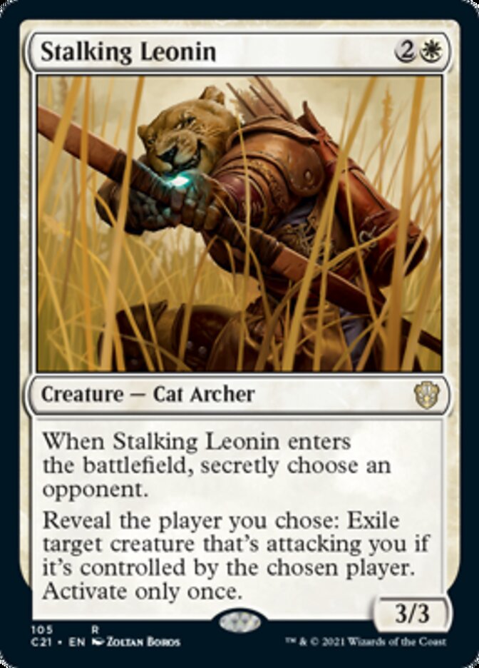 Stalking Leonin [Commander 2021] | The CG Realm