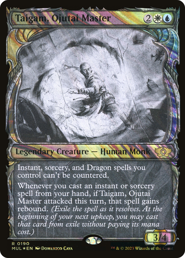 Taigam, Ojutai Master (Halo Foil) [Multiverse Legends] | The CG Realm