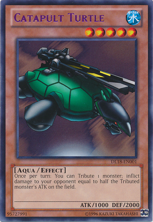 Catapult Turtle (Purple) [DL18-EN001] Rare | The CG Realm