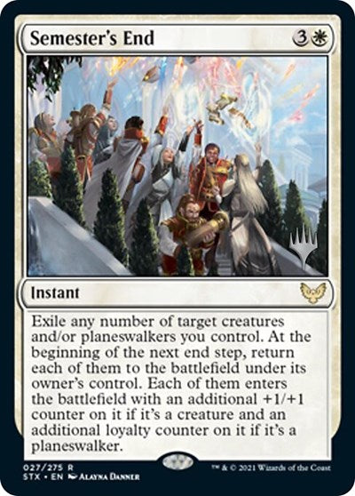 Semester's End (Promo Pack) [Strixhaven: School of Mages Promos] | The CG Realm