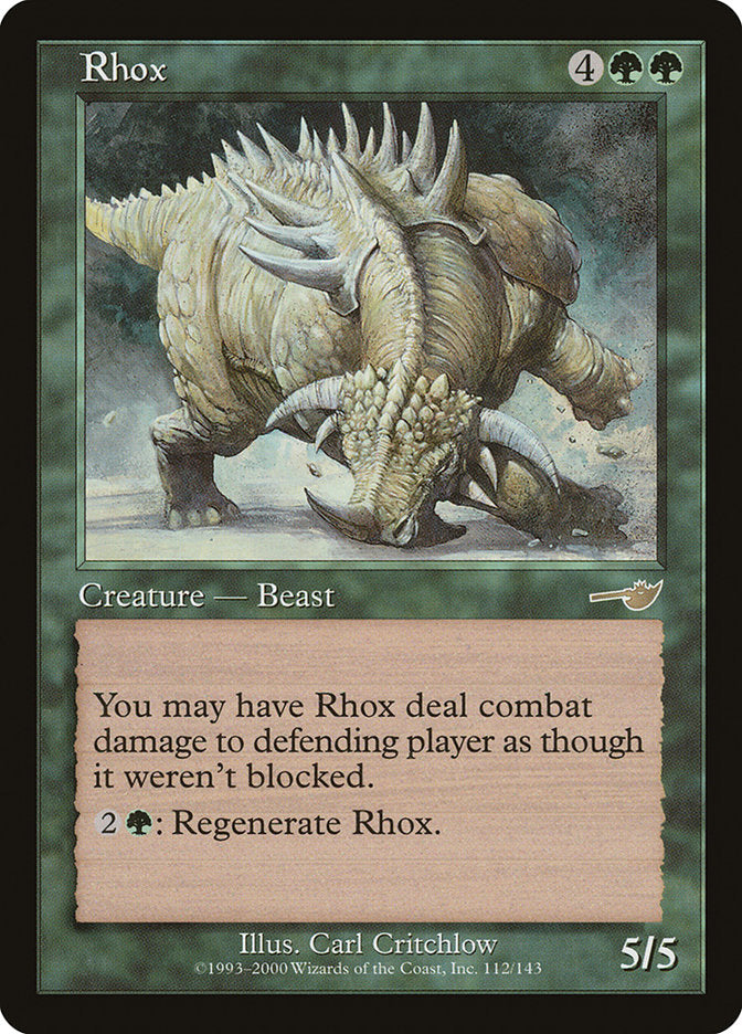 Rhox [Nemesis] | The CG Realm