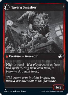 Tavern Ruffian (DBL-163) - Innistrad: Double Feature: (Double Faced Transform)