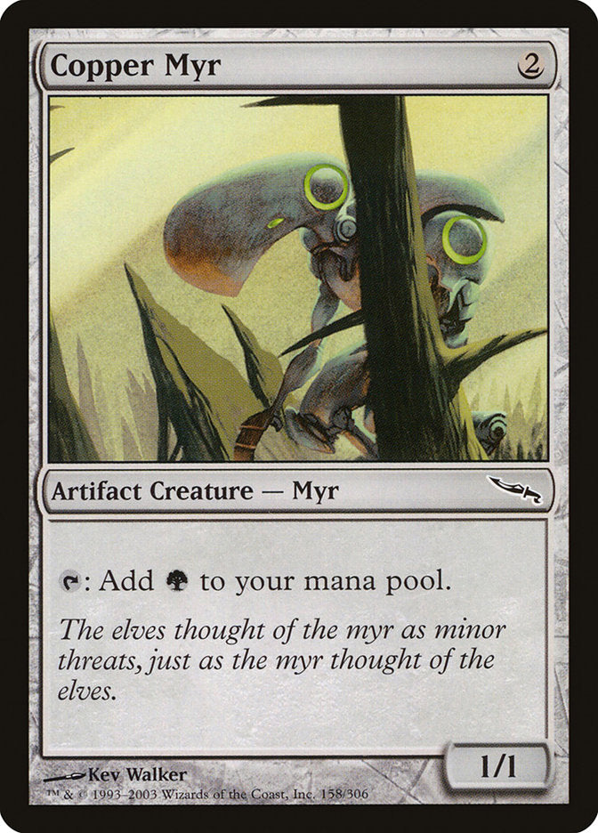 Copper Myr [Mirrodin] | The CG Realm