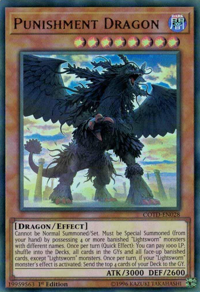 Punishment Dragon [COTD-EN028] Ultra Rare | The CG Realm
