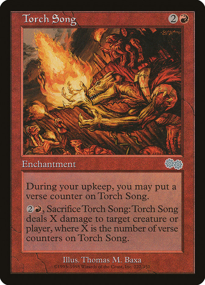 Torch Song [Urza's Saga] | The CG Realm