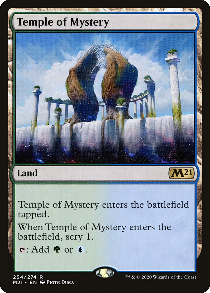 Temple of Mystery [Core Set 2021] | The CG Realm