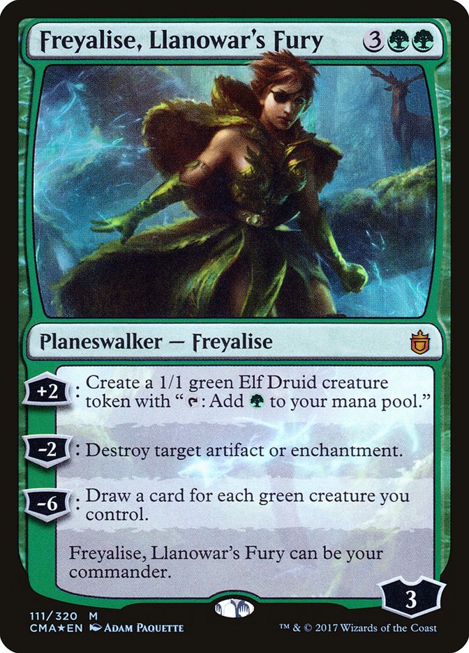 Freyalise, Llanowar's Fury [Commander Anthology] | The CG Realm