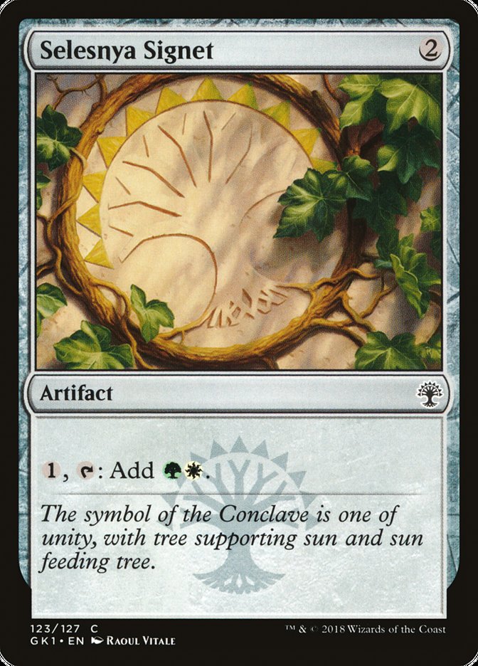 Selesnya Signet [Guilds of Ravnica Guild Kit] | The CG Realm