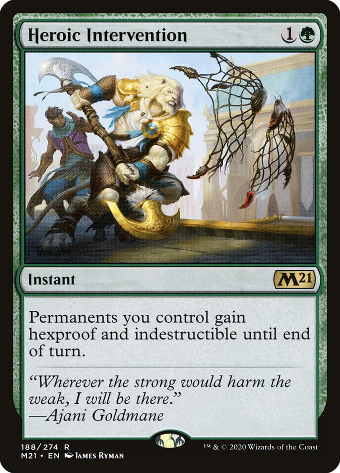 Heroic Intervention [Core Set 2021] | The CG Realm