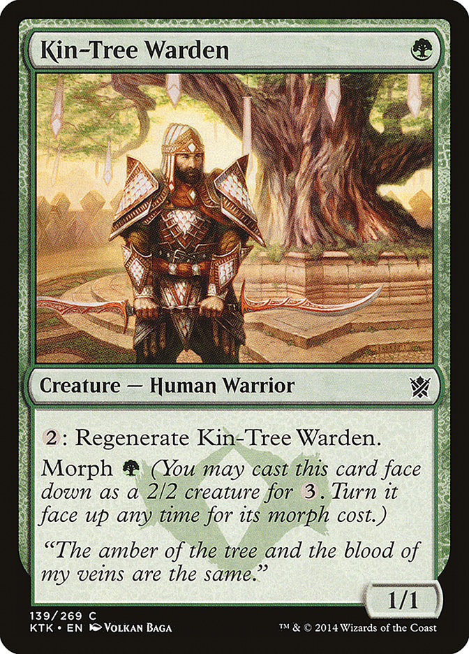 Kin-Tree Warden [Khans of Tarkir] | The CG Realm