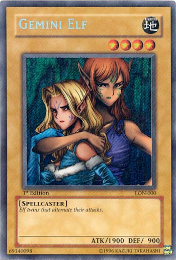 Gemini Elf [LON-000] Secret Rare | The CG Realm