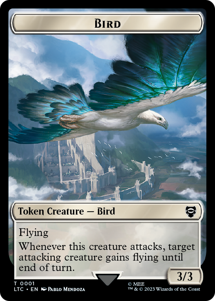 Bird // Goat Token [The Lord of the Rings: Tales of Middle-Earth Commander Tokens] | The CG Realm