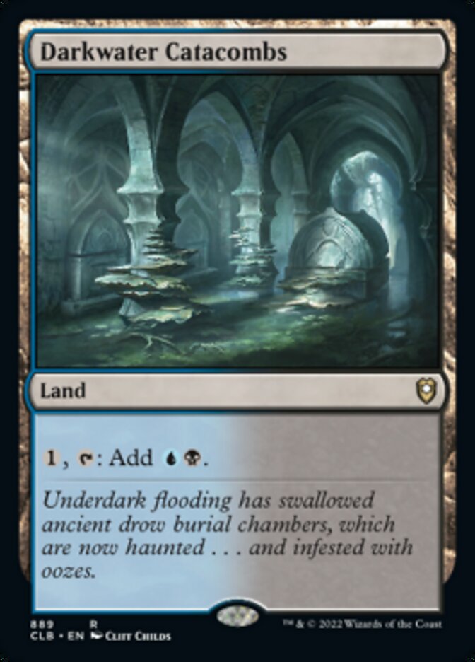 Darkwater Catacombs [Commander Legends: Battle for Baldur's Gate] | The CG Realm