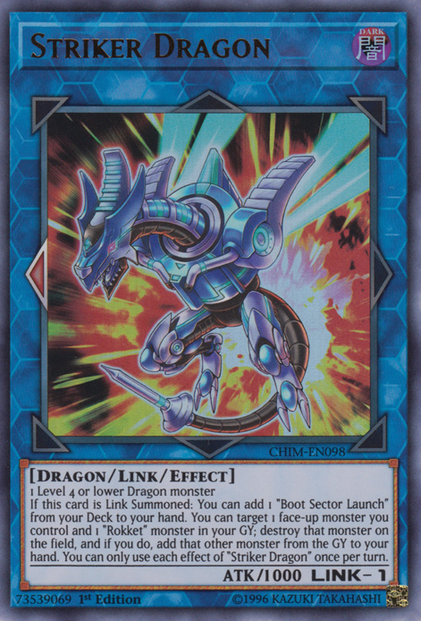 Striker Dragon [CHIM-EN098] Ultra Rare | The CG Realm