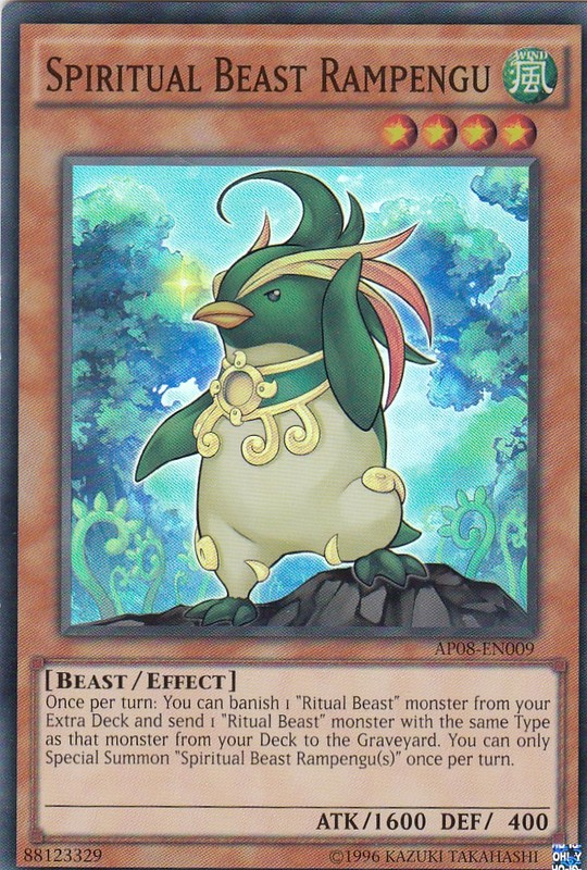 Spiritual Beast Rampengu [AP08-EN009] Super Rare | The CG Realm