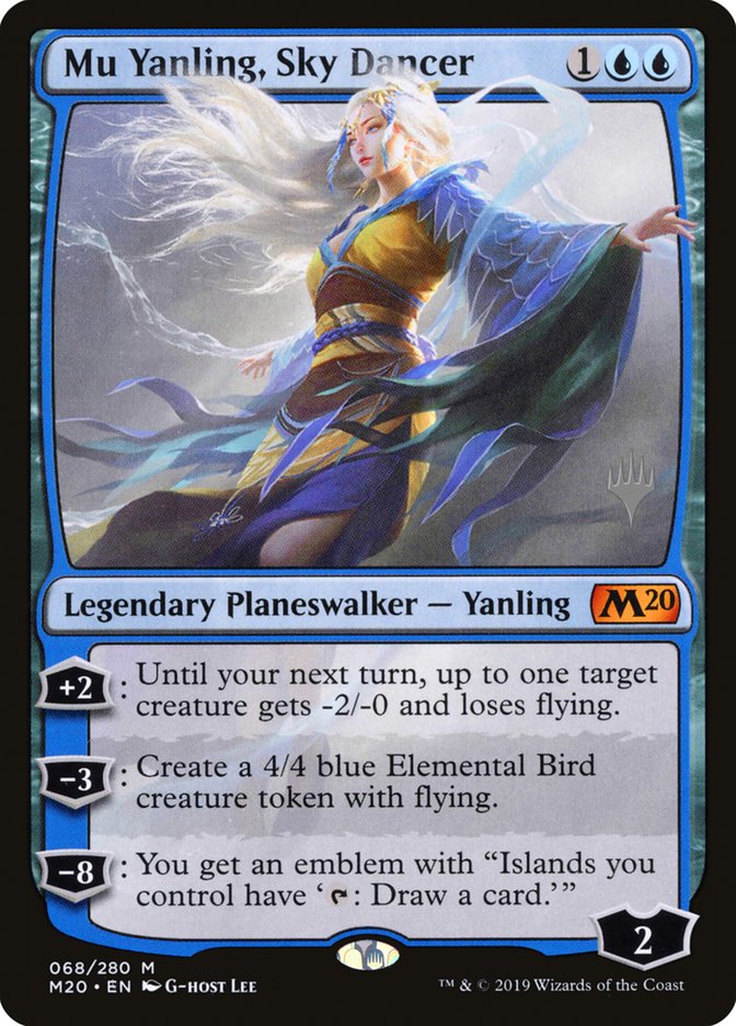 Mu Yanling, Sky Dancer (Promo Pack) [Core Set 2020 Promos] | The CG Realm