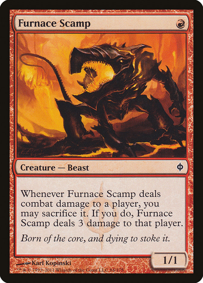 Furnace Scamp [New Phyrexia] | The CG Realm