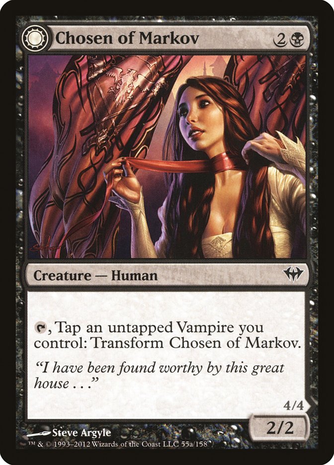 Chosen of Markov (DKA-055) - Dark Ascension: (Double Faced Transform)