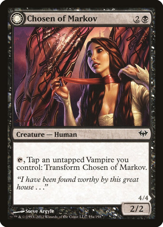 Chosen of Markov (DKA-055) - Dark Ascension: (Double Faced Transform)