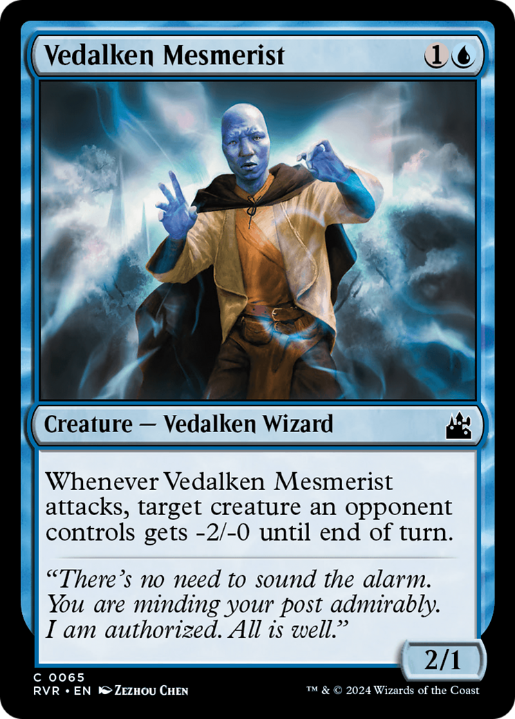 Vedalken Mesmerist [Ravnica Remastered] | The CG Realm