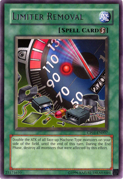 Limiter Removal [CP01-EN007] Rare | The CG Realm