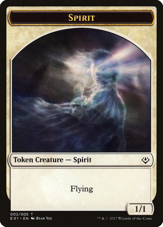 Spirit // Soldier Double-sided Token (AC2-002) - Archenemy: Nicol Bolas Tokens
