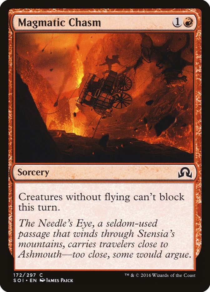 Magmatic Chasm [Shadows over Innistrad] | The CG Realm