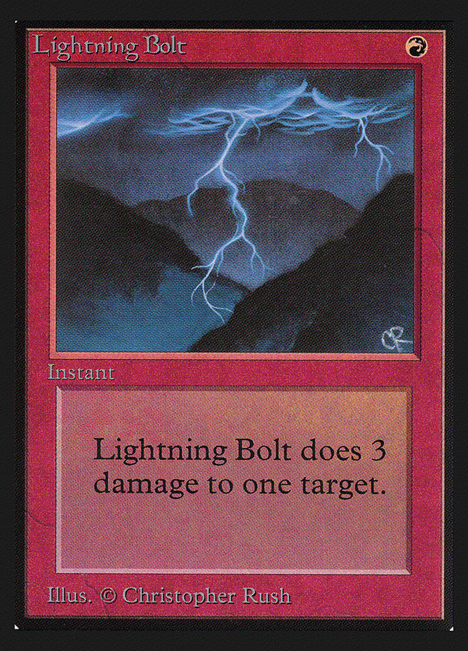 Lightning Bolt [Collectors' Edition] | The CG Realm