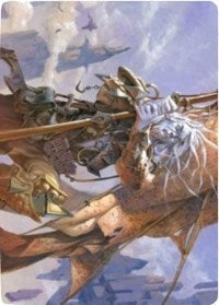 Sea Gate Banneret Art Card [Zendikar Rising Art Series] | The CG Realm
