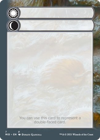 Helper Card (7/9) [Innistrad: Midnight Hunt Tokens] | The CG Realm
