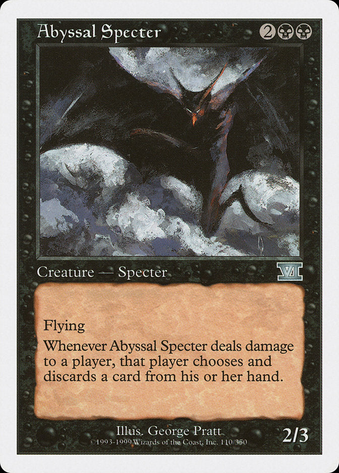 Abyssal Specter [Classic Sixth Edition] | The CG Realm