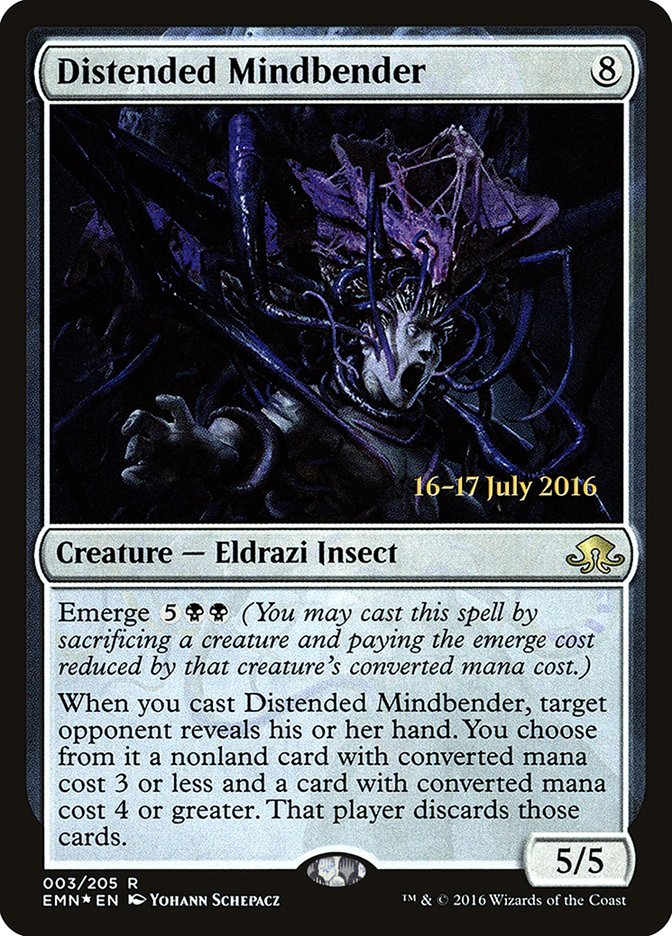 Distended Mindbender [Eldritch Moon Prerelease Promos] | The CG Realm
