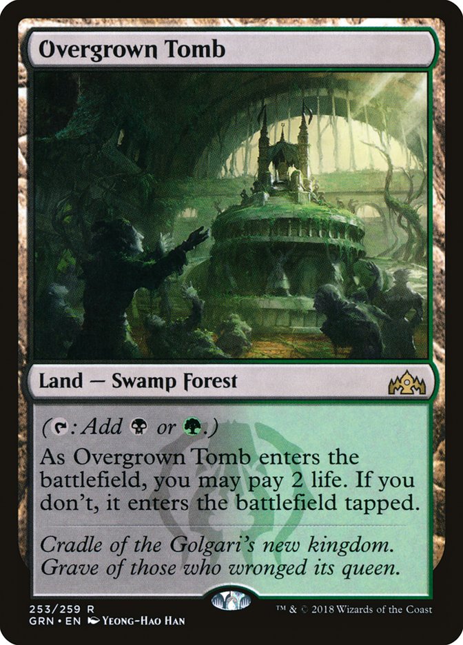 Overgrown Tomb [Guilds of Ravnica] | The CG Realm