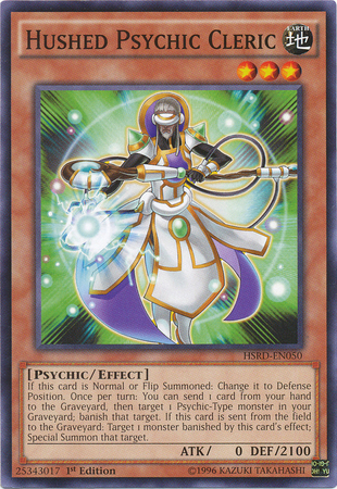 Hushed Psychic Cleric [HSRD-EN050] Common | The CG Realm