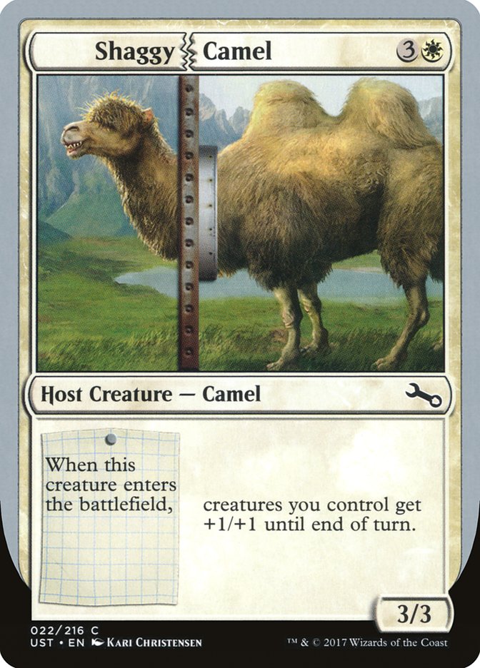 Shaggy Camel [Unstable] | The CG Realm