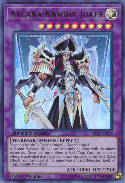 Arcana Knight Joker [SBLS-EN007] Ultra Rare | The CG Realm