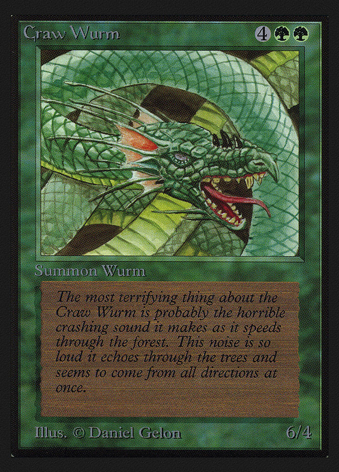 Craw Wurm [International Collectors' Edition] | The CG Realm