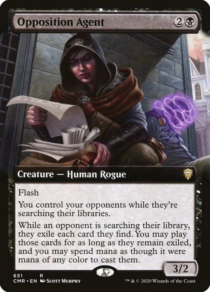 Opposition Agent (Extended Art) [Commander Legends] | The CG Realm