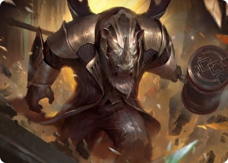 Perrie, the Pulverizer Art Card [Streets of New Capenna Art Series] | The CG Realm